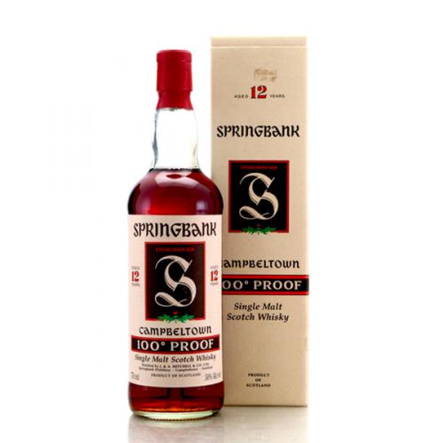Springbank 12 Year Old Green Thistle 100 Proof 199