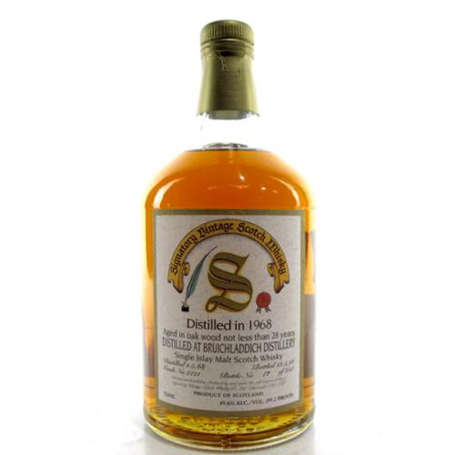 Bruichladdich 1968 Signatory Vintage 28 Year Old