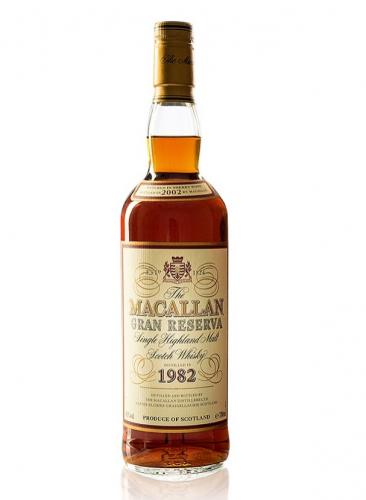 Macallan 1982 Gran Reserva 20 year old whisky