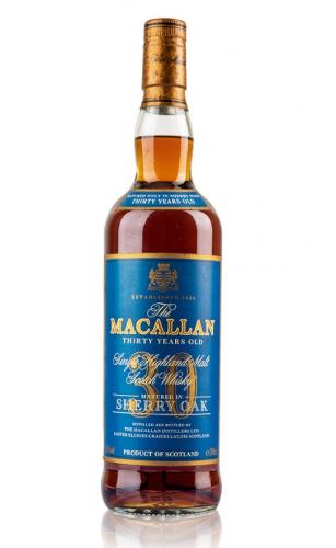 Macallan 30 Year Old Sherry Oak